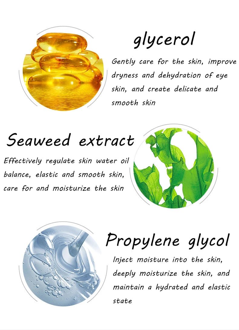 5pcs Gold Nourish Mung Bean Eye Mask Anti Dark Circles Masks Eye Patches Desalination Eye Bags Korean Skin Care Products - Cozy & Co. Market