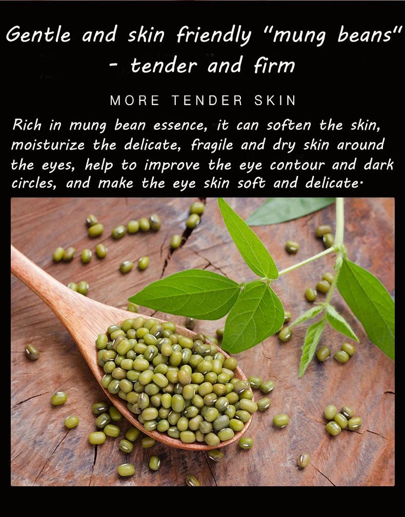 5pcs Gold Nourish Mung Bean Eye Mask Anti Dark Circles Masks Eye Patches Desalination Eye Bags Korean Skin Care Products - Cozy & Co. Market