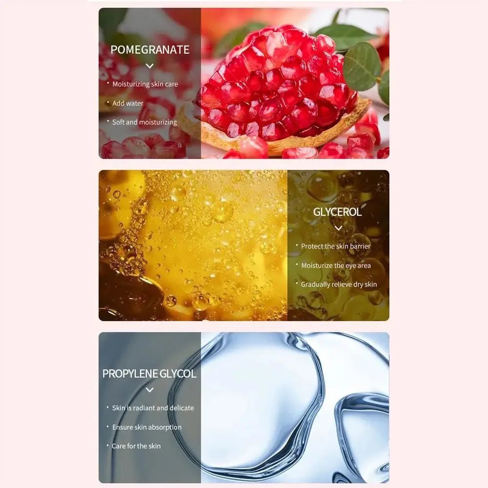 5pcs Gold Nourish Mung Bean Eye Mask Anti Dark Circles Masks Eye Patches Desalination Eye Bags Korean Skin Care Products - Cozy & Co. Market
