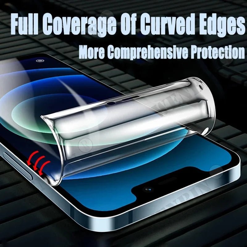 5Pcs Hydrogel Film For Samsung S26 S25 S24 S23 Ultra Plus S25 FE Full Cover Screen Protector For Samsung A56 A55 A36 A35 A26 A16 - Cozy & Co. Market