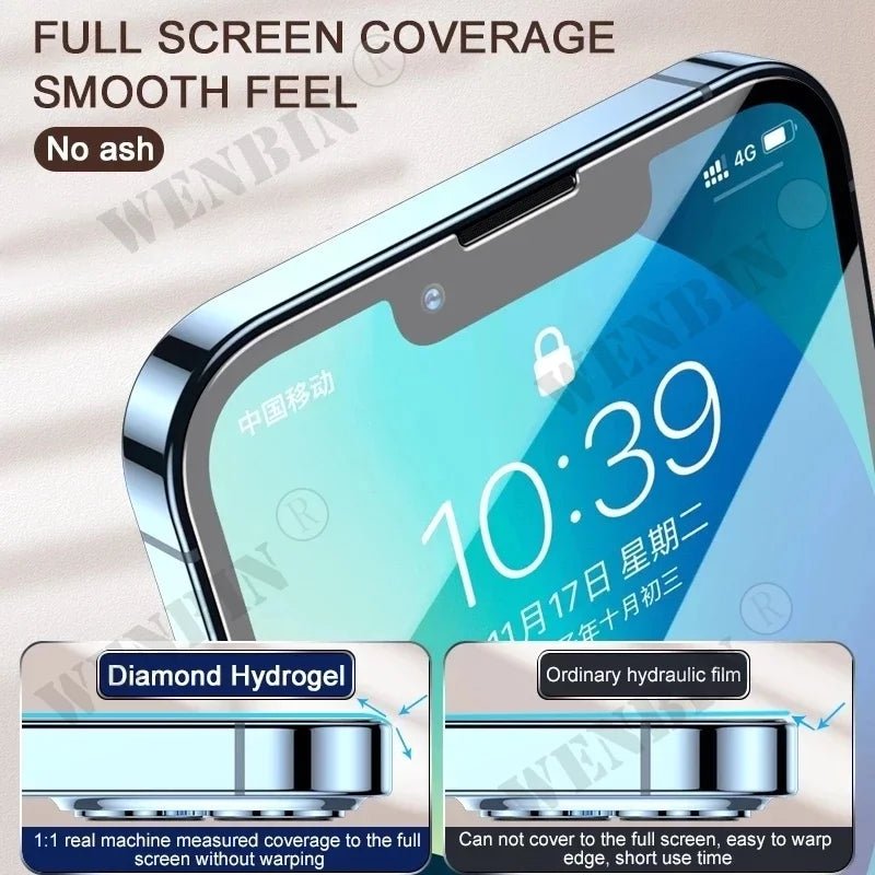 5Pcs Hydrogel Film For Samsung S26 S25 S24 S23 Ultra Plus S25 FE Full Cover Screen Protector For Samsung A56 A55 A36 A35 A26 A16 - Cozy & Co. Market