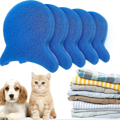 5pcs Pet Hair Remover for Laundry, Effectively Removes Fur, Lint & Dander, Reusable, Eco-Friendly Laundry Pet Hair Catcher - Cozy & Co. Market