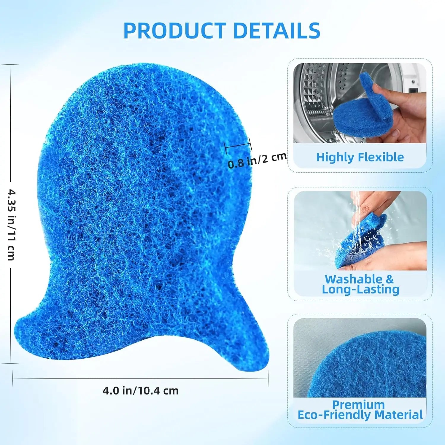6 PCS Pet Hair Remover for Laundry – Effectively Removes Fur Lint & Dander – Reusable Eco-Friendly Laundry Pet Hair Catcher - Cozy & Co. Market