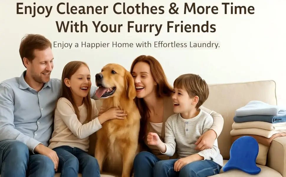 6 PCS Pet Hair Remover for Laundry – Effectively Removes Fur Lint & Dander – Reusable Eco-Friendly Laundry Pet Hair Catcher - Cozy & Co. Market