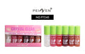 6 Pieces Glass Mirror Lip Gloss Set Hydrating Lightweight Lip Balm Glossy Shimmer Sheer Tint Peach Cherry Pink - Cozy & Co. Market