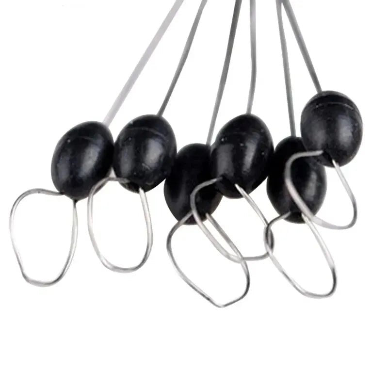 600Pcs 100 Group Set Rubber Space Beans Oval Stopper Fishing Bobber For Fly Fishing Accessories Spinner Bait Fish Tool - Cozy & Co. Market