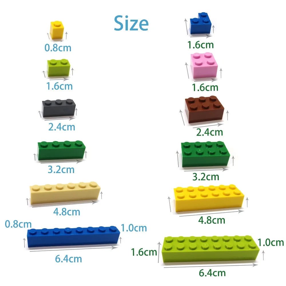 600pcs DIY Building Blocks Thin Figures Bricks Lamp 12Colors Educational Creative Size Compatible With 4037 Toys for Children - Cozy & Co. Market