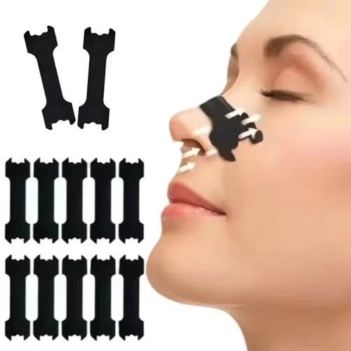 60/30/10PCS Black Nose Strips Extra Strength Nasal Strips Better Sleeping Non-Invasive Anti Snoring Strips for Adult and Child - Cozy & Co. Market