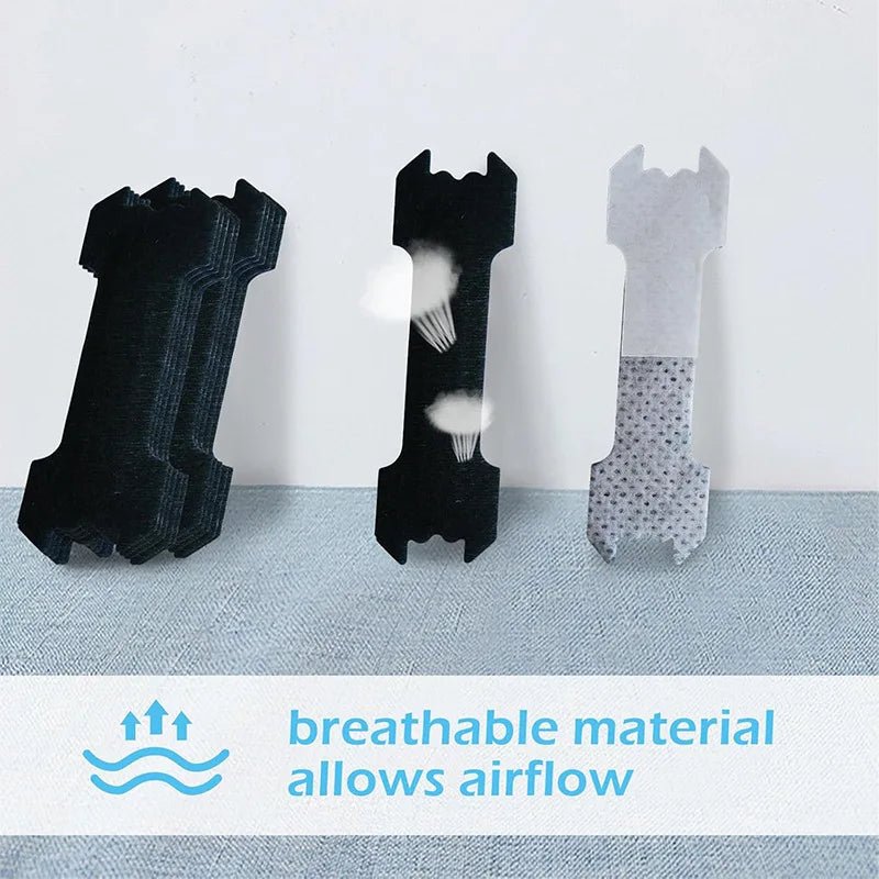 60/30/10PCS Black Nose Strips Extra Strength Nasal Strips Better Sleeping Non-Invasive Anti Snoring Strips for Adult and Child - Cozy & Co. Market