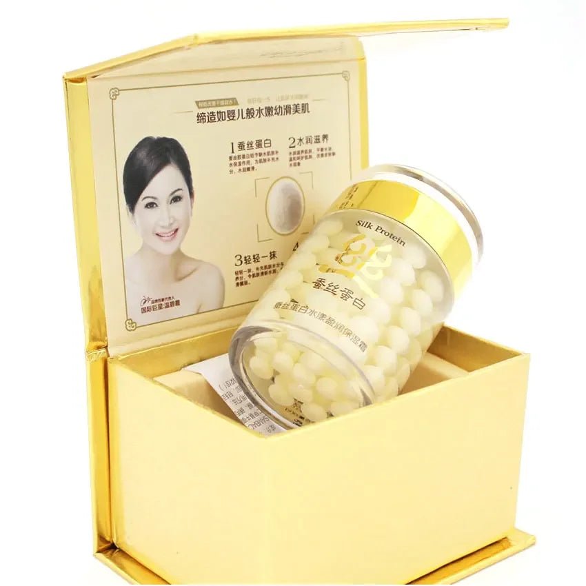 60g Collagen Protein Moisturizer Face Cream Anti Wrinkle Age Anti Acne Whitening Cream Bioaqua Silk Skin Care Ageless Products - Cozy & Co. Market