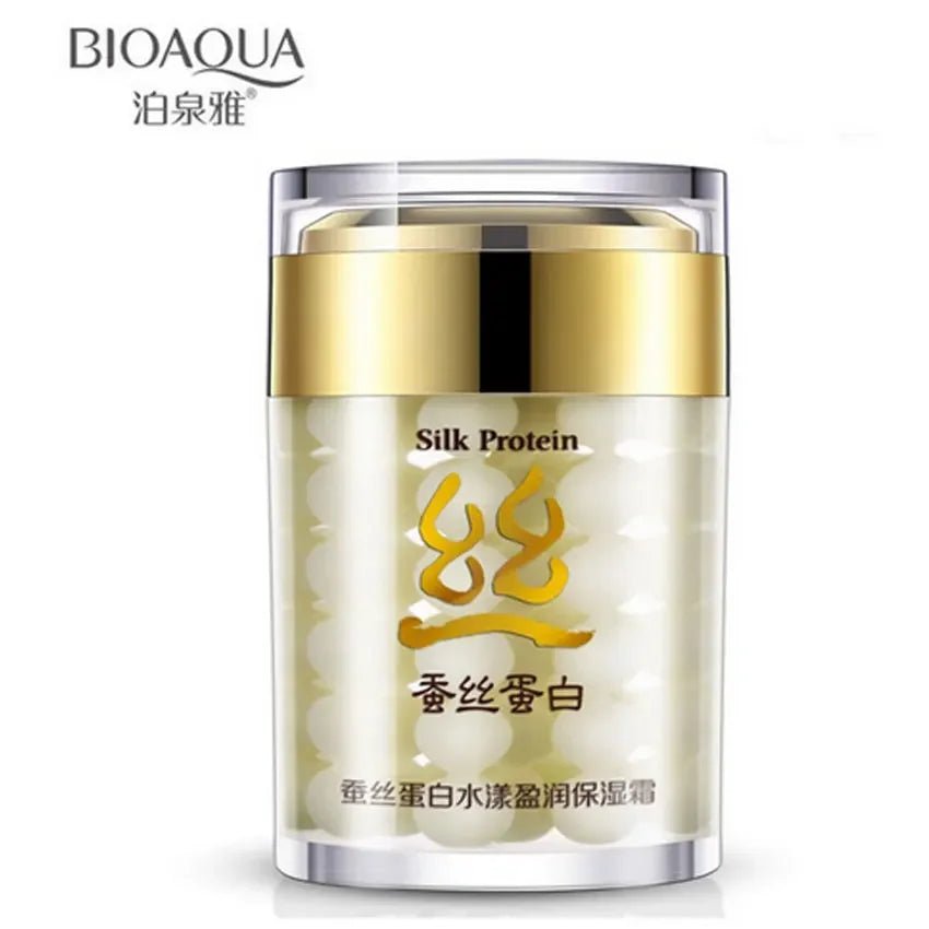 60g Collagen Protein Moisturizer Face Cream Anti Wrinkle Age Anti Acne Whitening Cream Bioaqua Silk Skin Care Ageless Products - Cozy & Co. Market