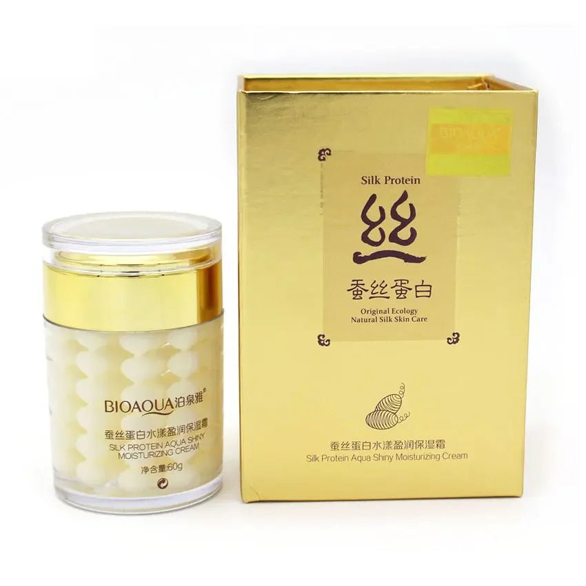 60g Collagen Protein Moisturizer Face Cream Anti Wrinkle Age Anti Acne Whitening Cream Bioaqua Silk Skin Care Ageless Products - Cozy & Co. Market