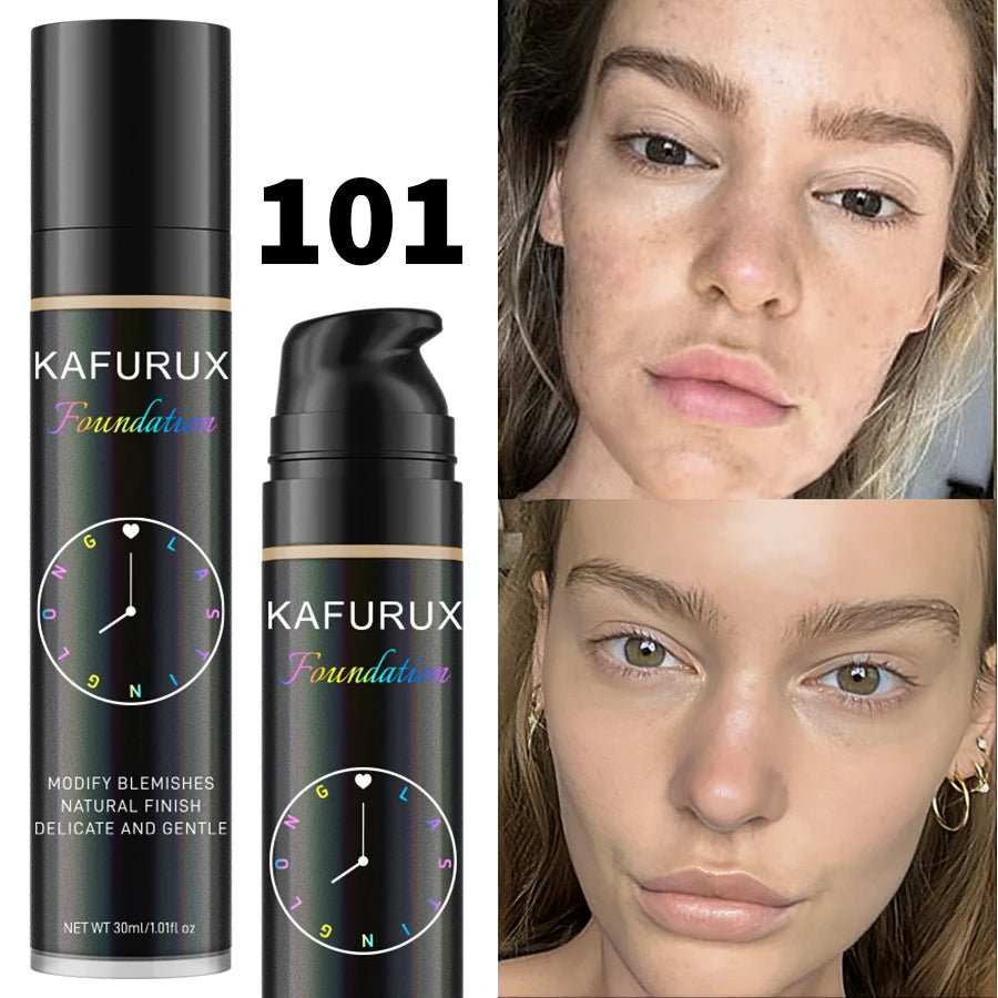 8 colors Liquid Foundation Effective Concealer Waterproof Sweat-resistant Face Korean Makeup Porfession Face Base Cosmetics Gift - Cozy & Co. Market