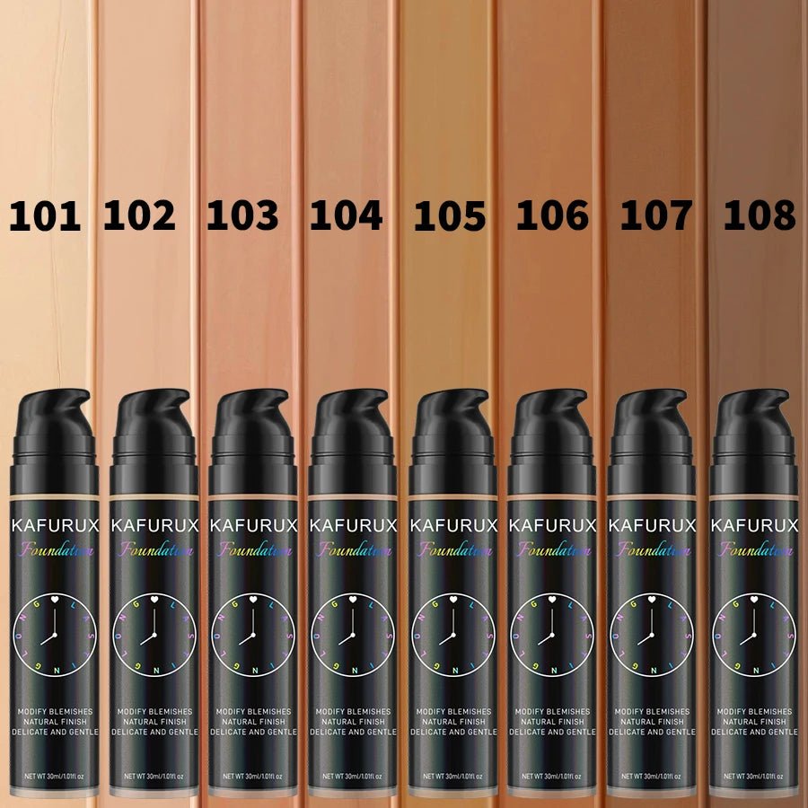 8 colors Liquid Foundation Effective Concealer Waterproof Sweat-resistant Face Korean Makeup Porfession Face Base Cosmetics Gift - Cozy & Co. Market