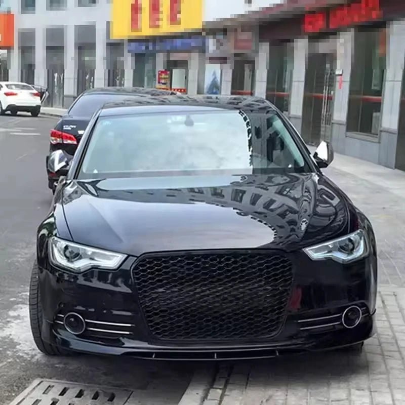ABS Material for RS6 STYLE GRILL FRONT GRILLE for Audi A6 S6 2012 2013 2014 2015 RS6 Style C7 - Cozy & Co. Market