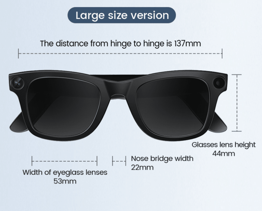 AI Camera Smart Glasses - Cozy & Co. Market