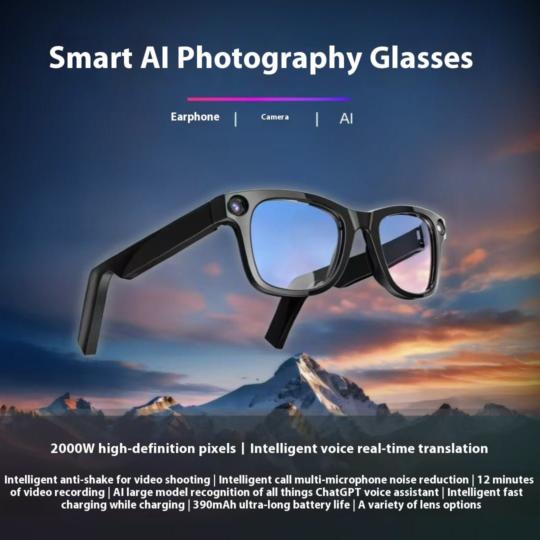 AI Camera Smart Glasses - Cozy & Co. Market