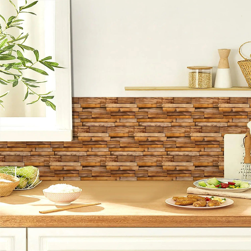 Alien Wood Grain Wallpaper PVC Self-Adhesive Water & Moisture Resistant Peel and Stick Wall Sticker - Cozy & Co. Market