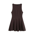Aliexpress Saw Independent Site New Dress Women's Fashion European and American Style Sleeveless Versatile Solid Color Design 3067230 - Cozy & Co. Market