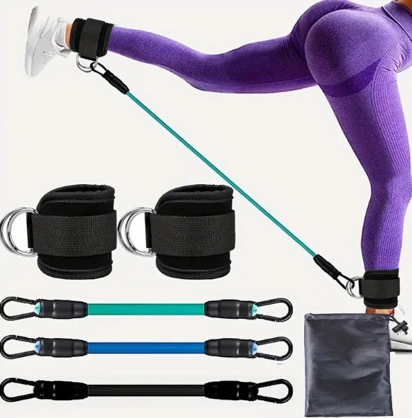 Ankle Strap Resistance Bands - Cozy & Co. Market