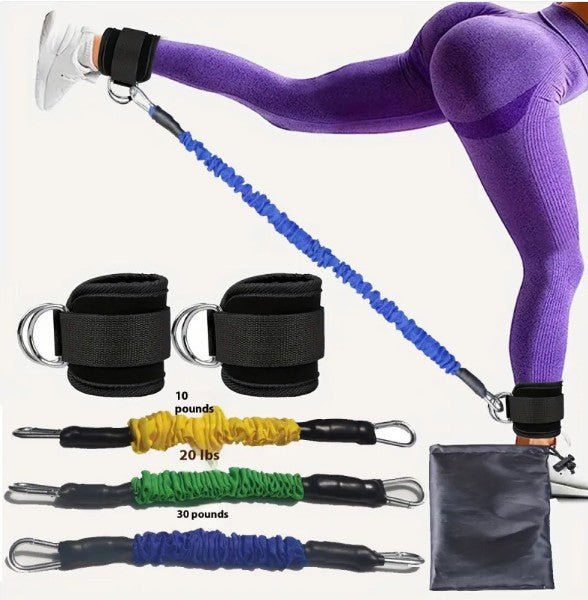 Ankle Strap Resistance Bands - Cozy & Co. Market
