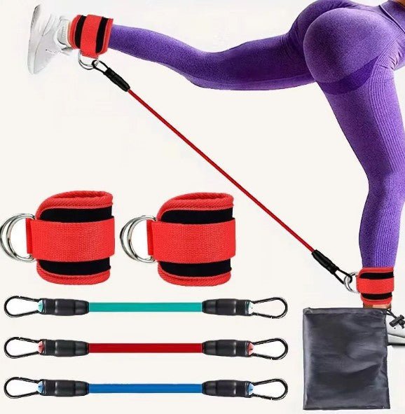 Ankle Strap Resistance Bands - Cozy & Co. Market