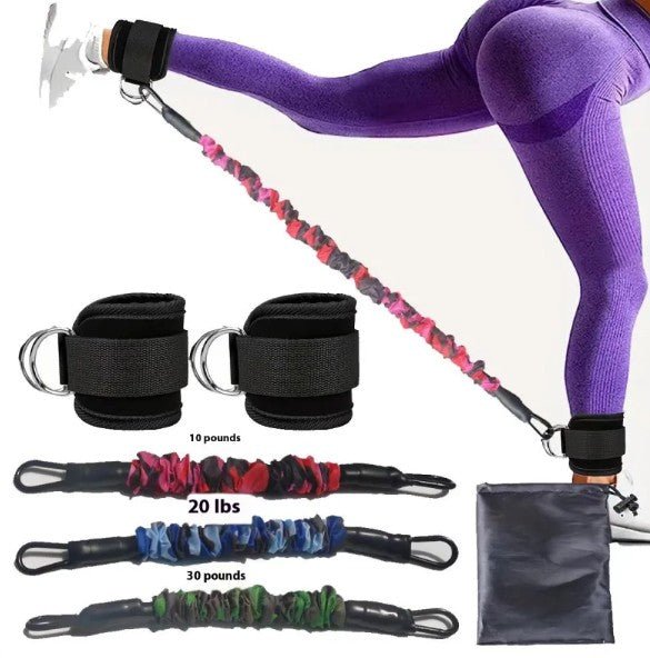 Ankle Strap Resistance Bands - Cozy & Co. Market
