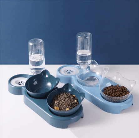Anti-Tip Cat Bowl Feeder - Cozy & Co. Market