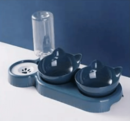 Anti-Tip Cat Bowl Feeder - Cozy & Co. Market