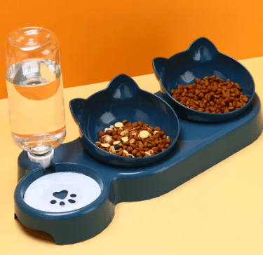 Anti-Tip Cat Bowl Feeder - Cozy & Co. Market