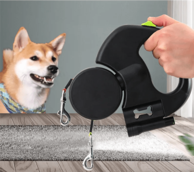 Auto Double Dog Leash - Cozy & Co. Market