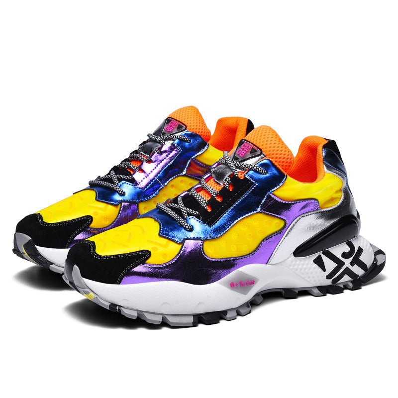 Autumn New Trendy Colorful Dad Sneakers for Men - Cozy & Co. Market