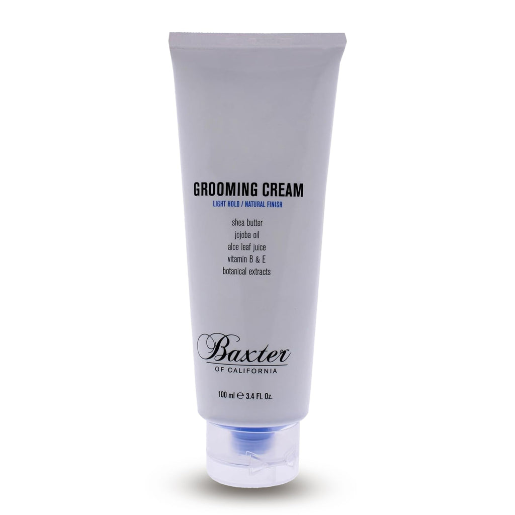 Baxter of California Grooming Cream for Men | Light Hold | Natural Finish | Hair Styler | 3.4 oz - Cozy & Co. Market
