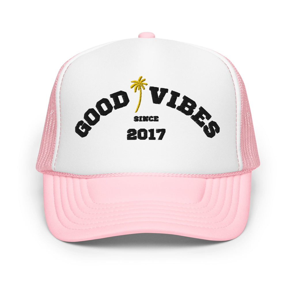 Beachy Good Vibes Foam Trucker Hat - Cozy & Co. Market