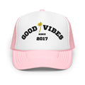 Beachy Good Vibes Foam Trucker Hat - Cozy & Co. Market