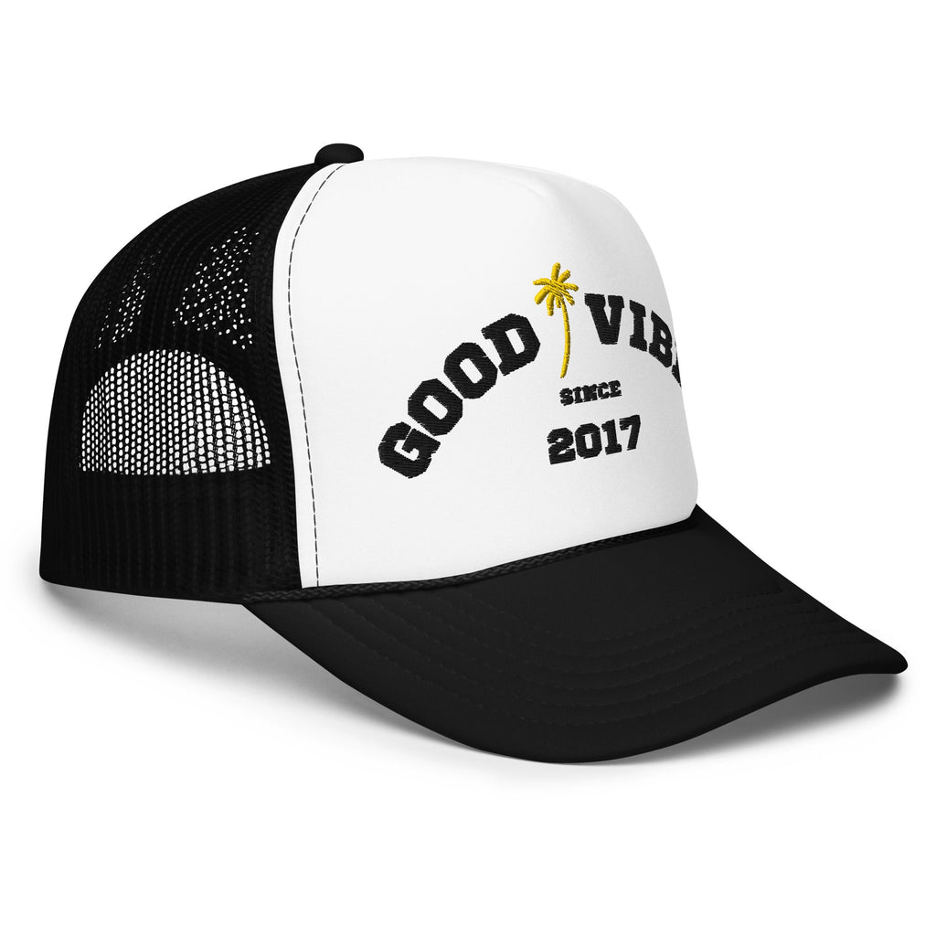 Beachy Good Vibes Foam Trucker Hat - Cozy & Co. Market
