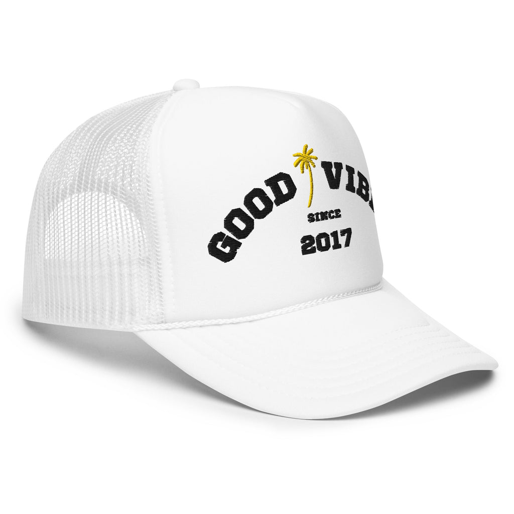 Beachy Good Vibes Foam Trucker Hat - Cozy & Co. Market