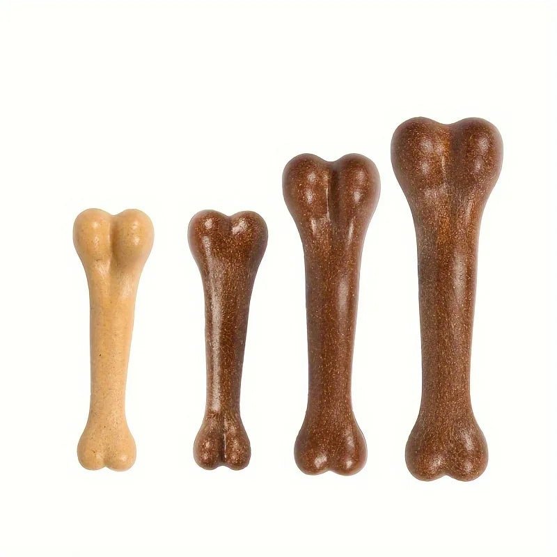 Beef Flavored Bone Dog Chew Toy — Interactive Teeth Cleaning - Cozy & Co. Market