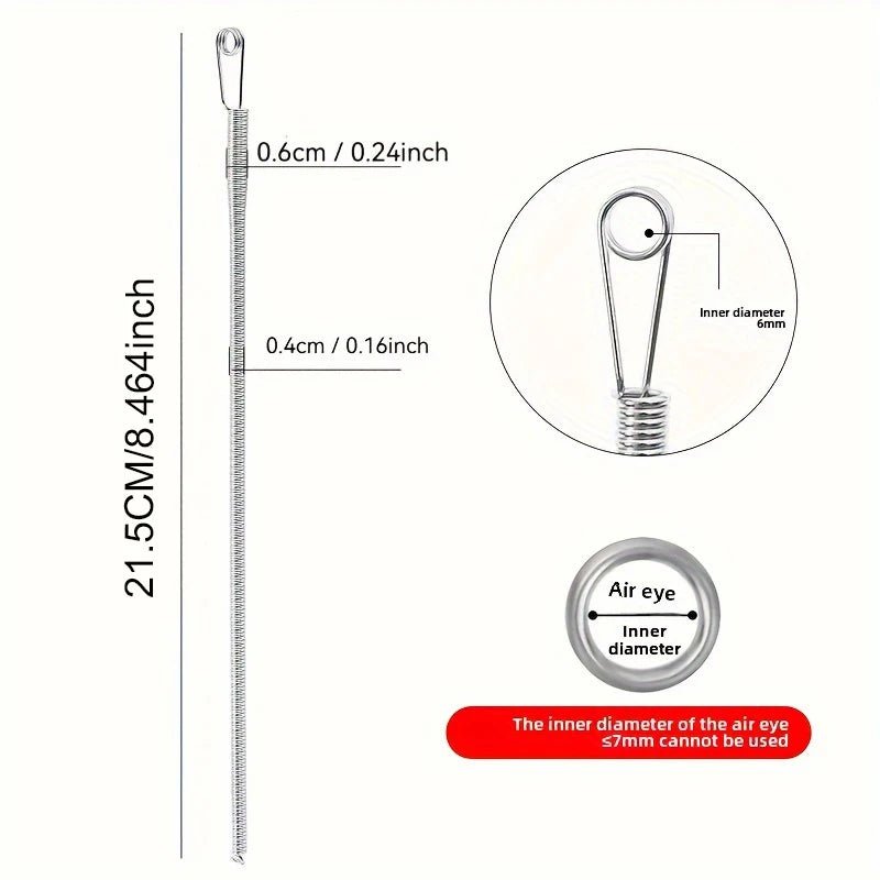Bendable Spring Drawstring Threader Clip Pants Hoodies Elastic Band Lace Cord Flexible Drawstring Thread DIY Sewing Accessories - Cozy & Co. Market