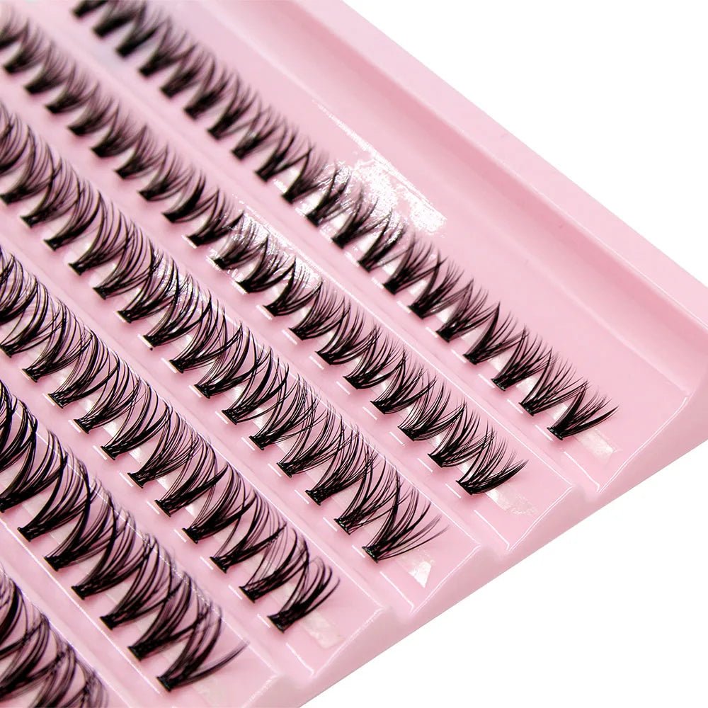 Big Capacity Super Bunch DIY Cluster Lashes 8-16mm Mix Charm Style Eyelashes Extension False Eyelash Makeup Tool Russian Volume - Cozy & Co. Market