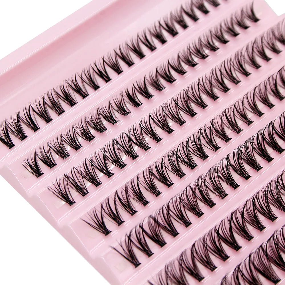 Big Capacity Super Bunch DIY Cluster Lashes 8-16mm Mix Charm Style Eyelashes Extension False Eyelash Makeup Tool Russian Volume - Cozy & Co. Market