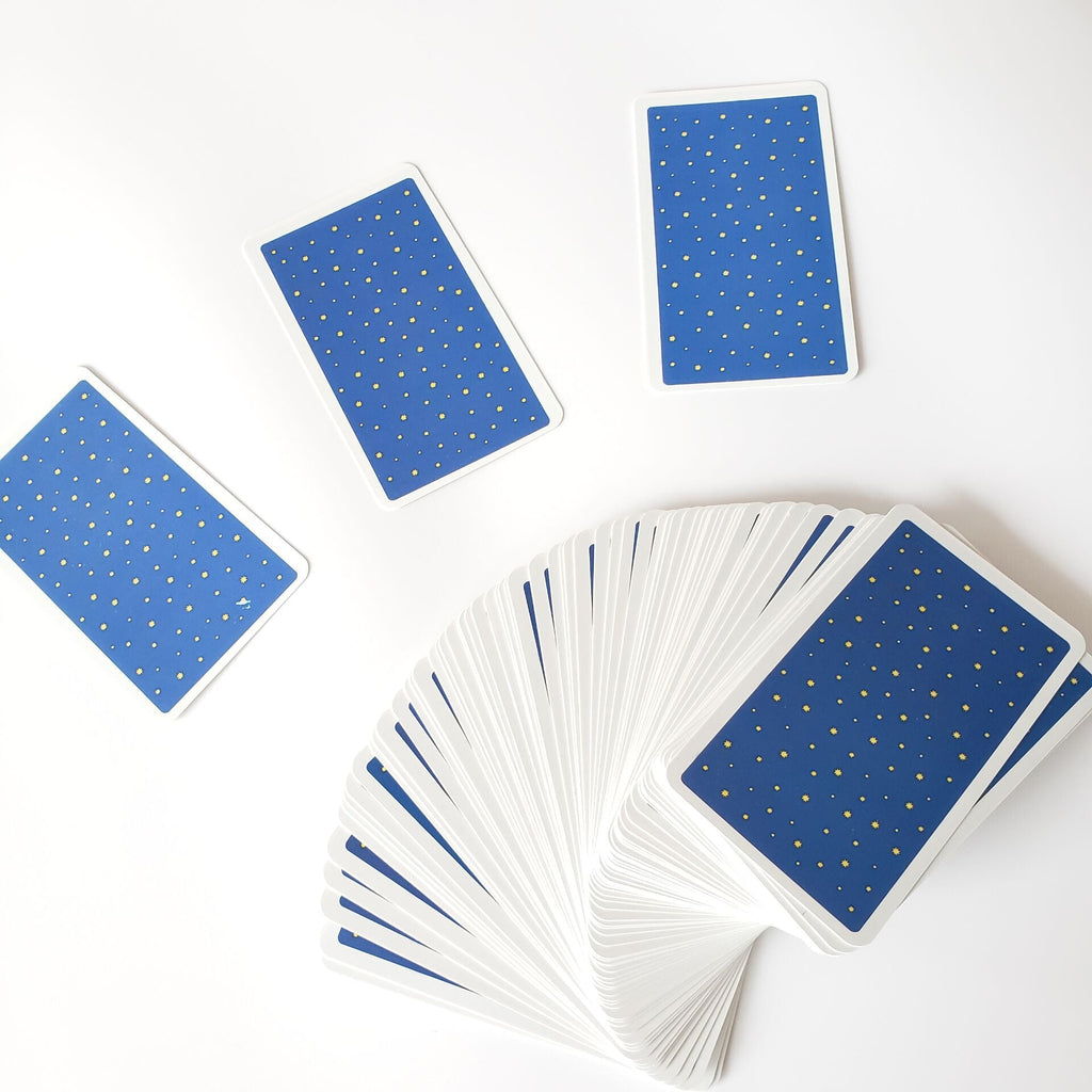 Bilingual Knight Tarot Cards in English and Spanish - Cozy & Co. Market