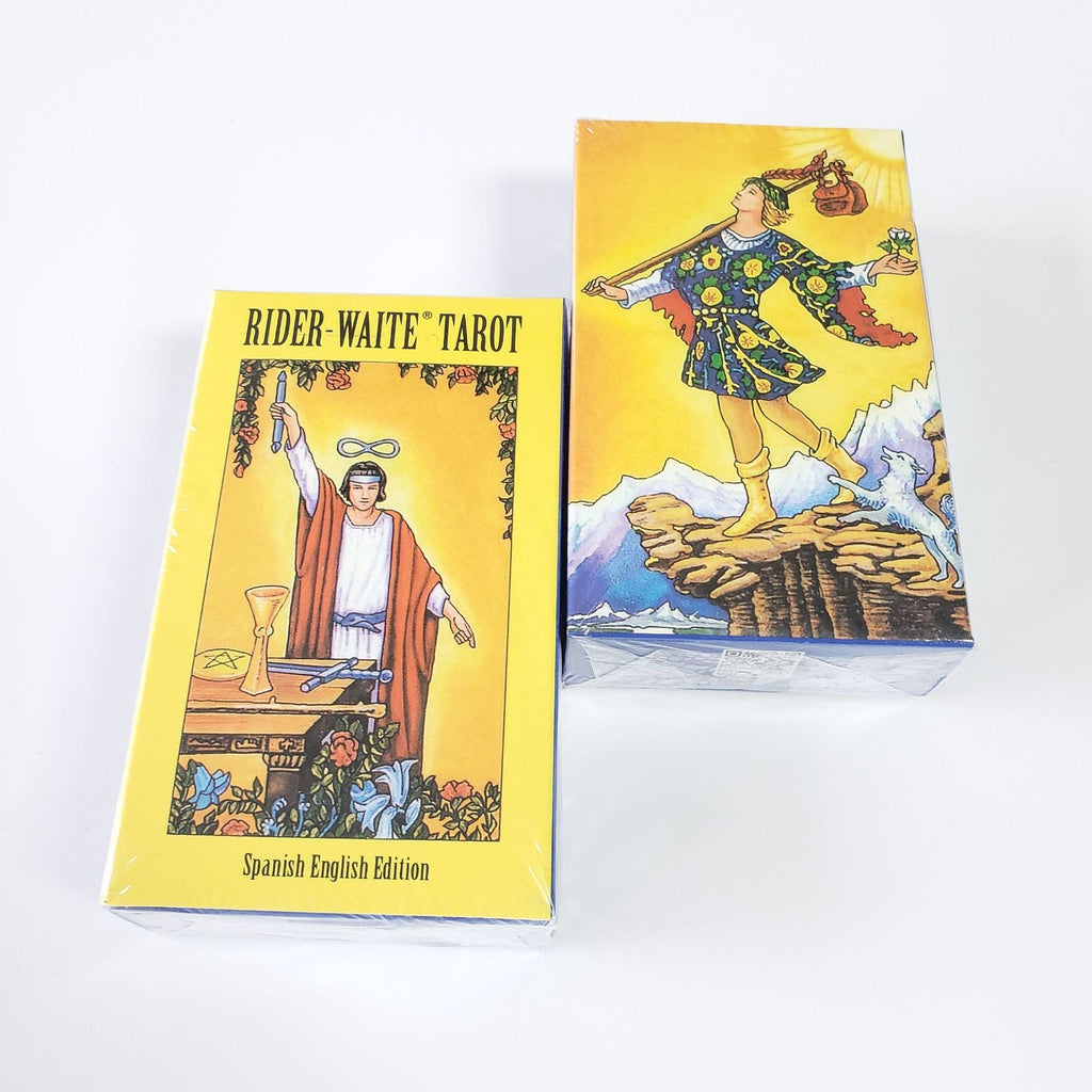 Bilingual Knight Tarot Cards in English and Spanish - Cozy & Co. Market