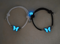 Blue Luminous Smart Butterfly Necklace - Cozy & Co. Market