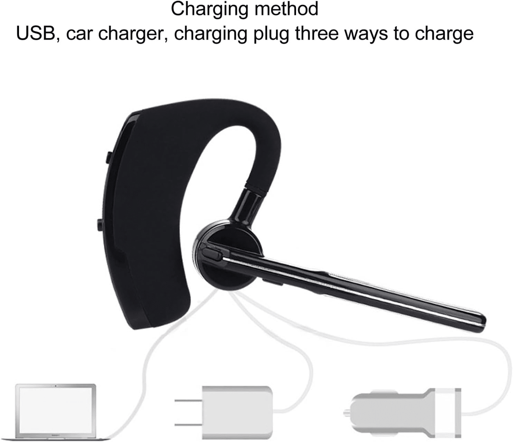 Bluetooth Earpiece Wireless Headset Noise Cancelling Headphones Driver Trucker - Cozy & Co. Market