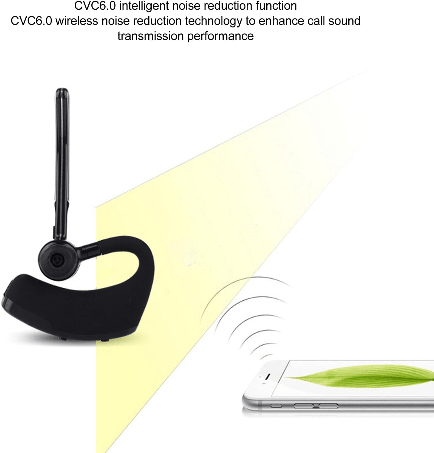 Bluetooth Earpiece Wireless Headset Noise Cancelling Headphones Driver Trucker - Cozy & Co. Market