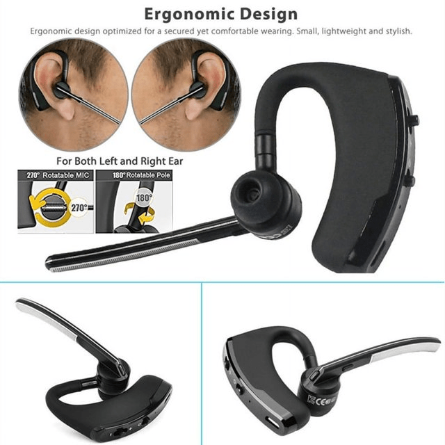 Bluetooth Earpiece Wireless Headset Noise Cancelling Headphones Driver Trucker - Cozy & Co. Market