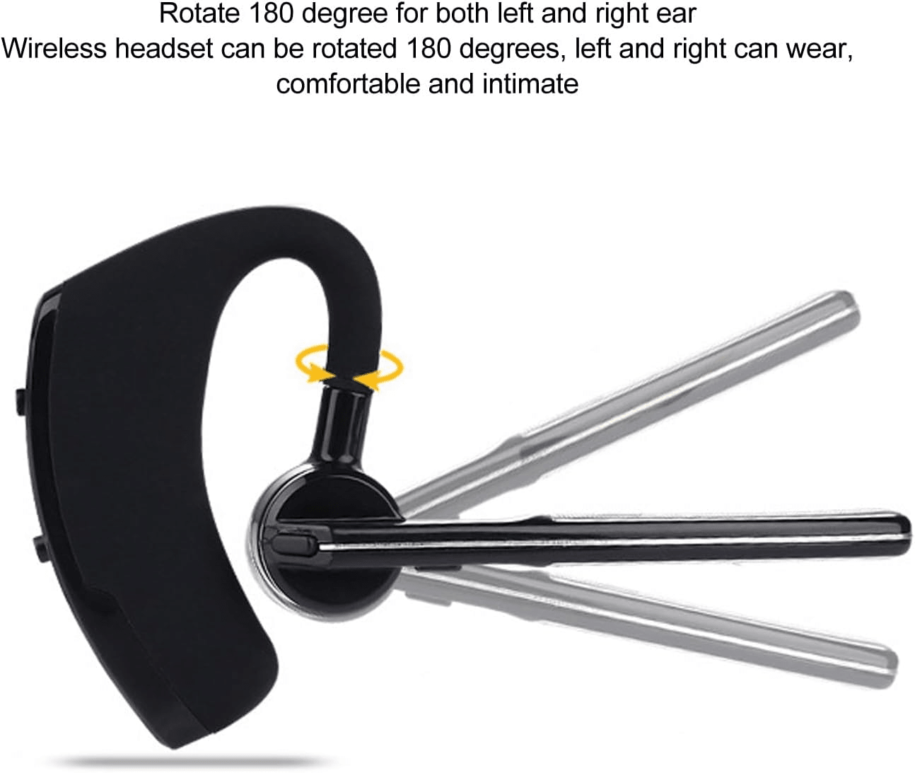 Bluetooth Earpiece Wireless Headset Noise Cancelling Headphones Driver Trucker - Cozy & Co. Market