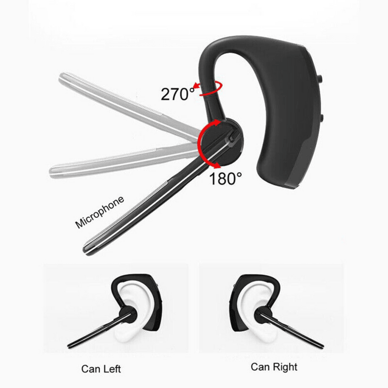 Bluetooth Earpiece Wireless Headset Noise Cancelling Headphones Driver Trucker - Cozy & Co. Market