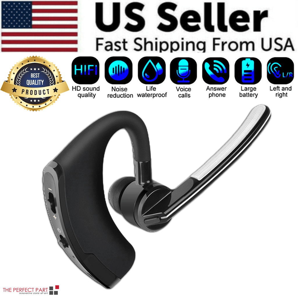 Bluetooth Earpiece Wireless Headset Noise Cancelling Headphones Driver Trucker - Cozy & Co. Market